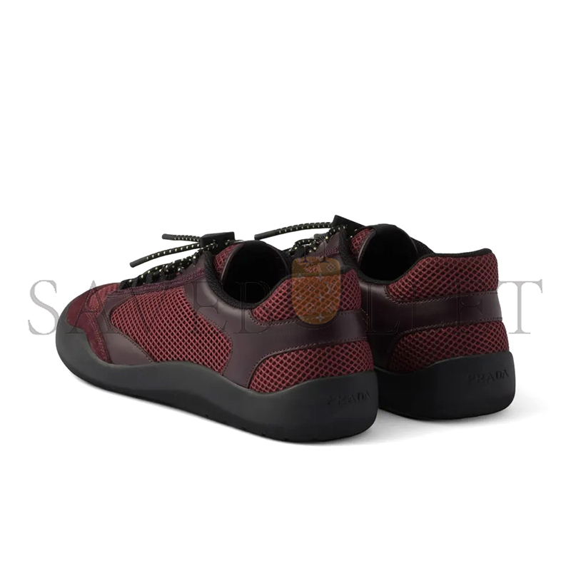 PRADA SPEEDROCK MESH FABRIC SNEAKERS 1E490O